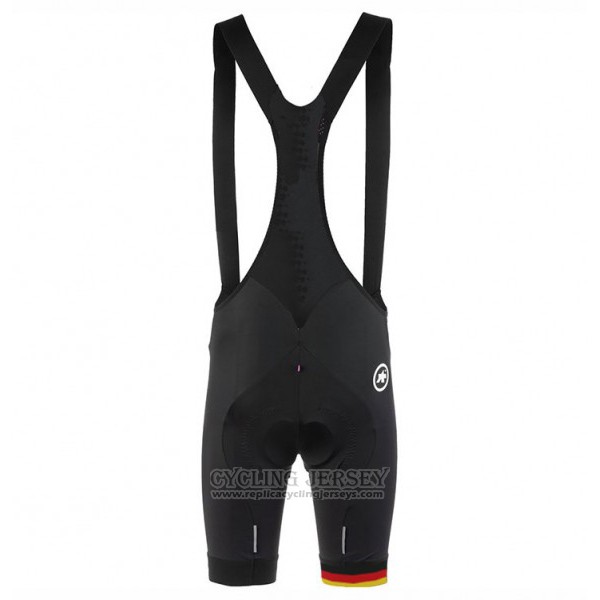 2017 Cycling Jersey Assos Champion Germany Short Sleeve and Bib Short